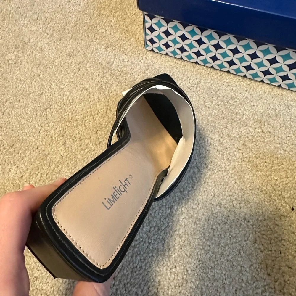 Limelight Allegra Black Heels